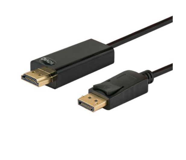 SAVIO Kabel DisplayPort - HDMI 1,5 m CL-56 - 1462160 - zdjęcie